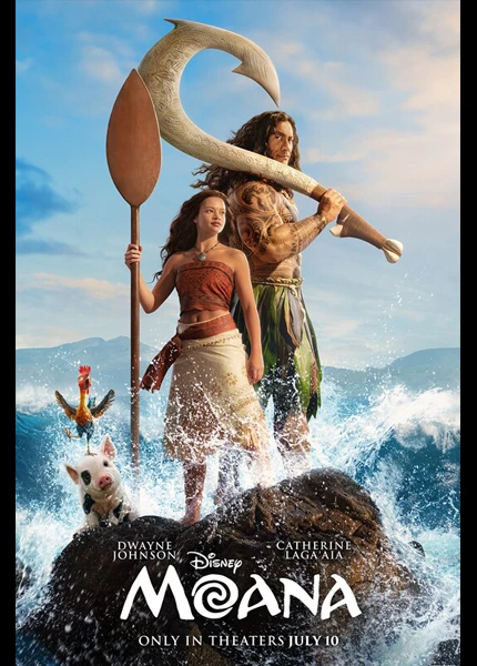 Moana (3D) poster
